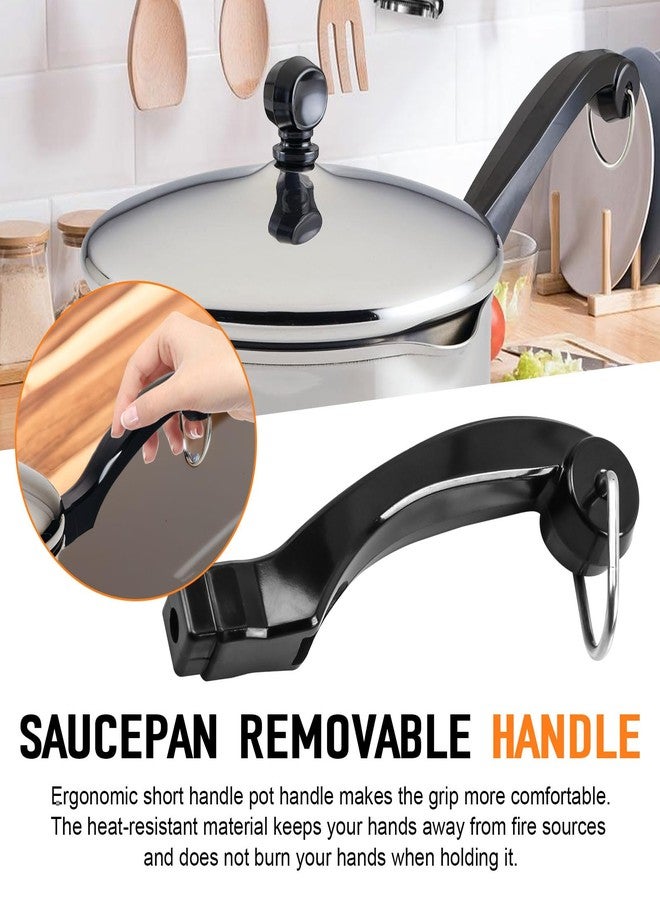 CHAR YONG P08-031 Saucepan Handle Replacement for Farberware Pot Short Saucepans Handle Frying Pan - Configuration Provides Comfortable Grip While Maintaining Proper Balance During Cookware Saucepan - Image 2